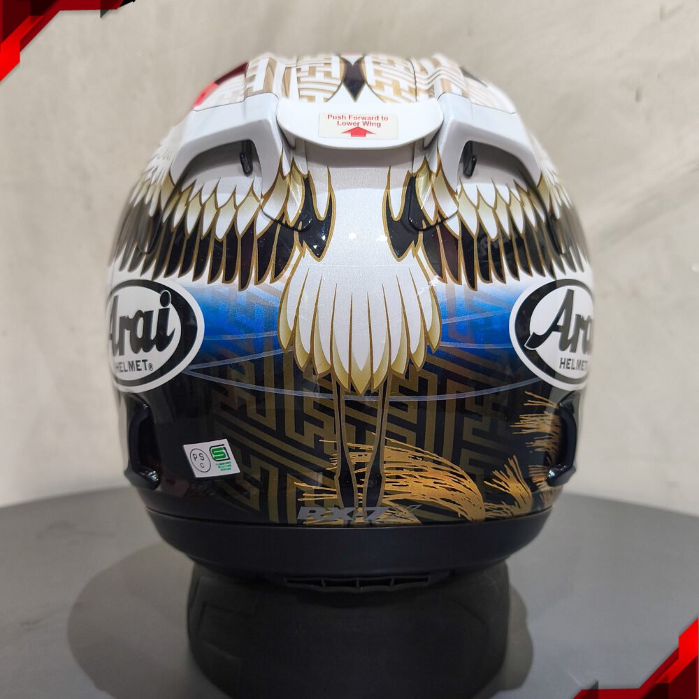 RCX Helm Preloved Arai RX7X Tsubasa size M - Image 4