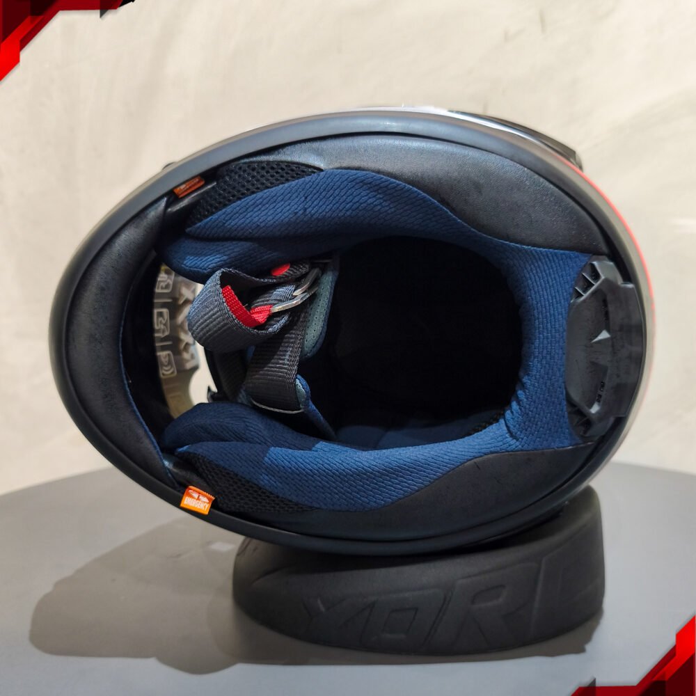 RCX Helm Preloved Arai RX7X Nakano Shuriken Silver size L - Image 6
