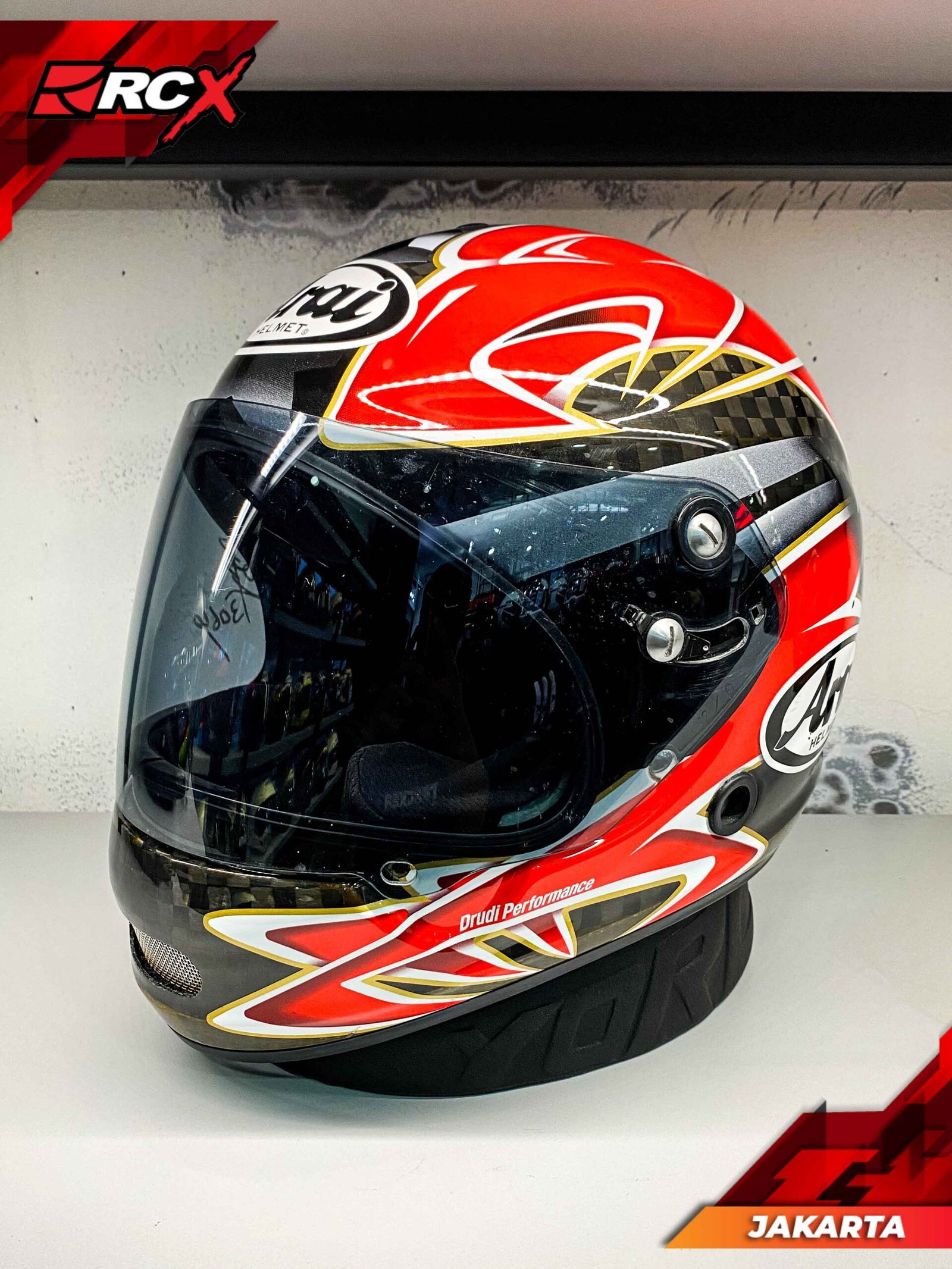 RCX Helm Preloved Arai AH 1010 RC Eagle size XXS
