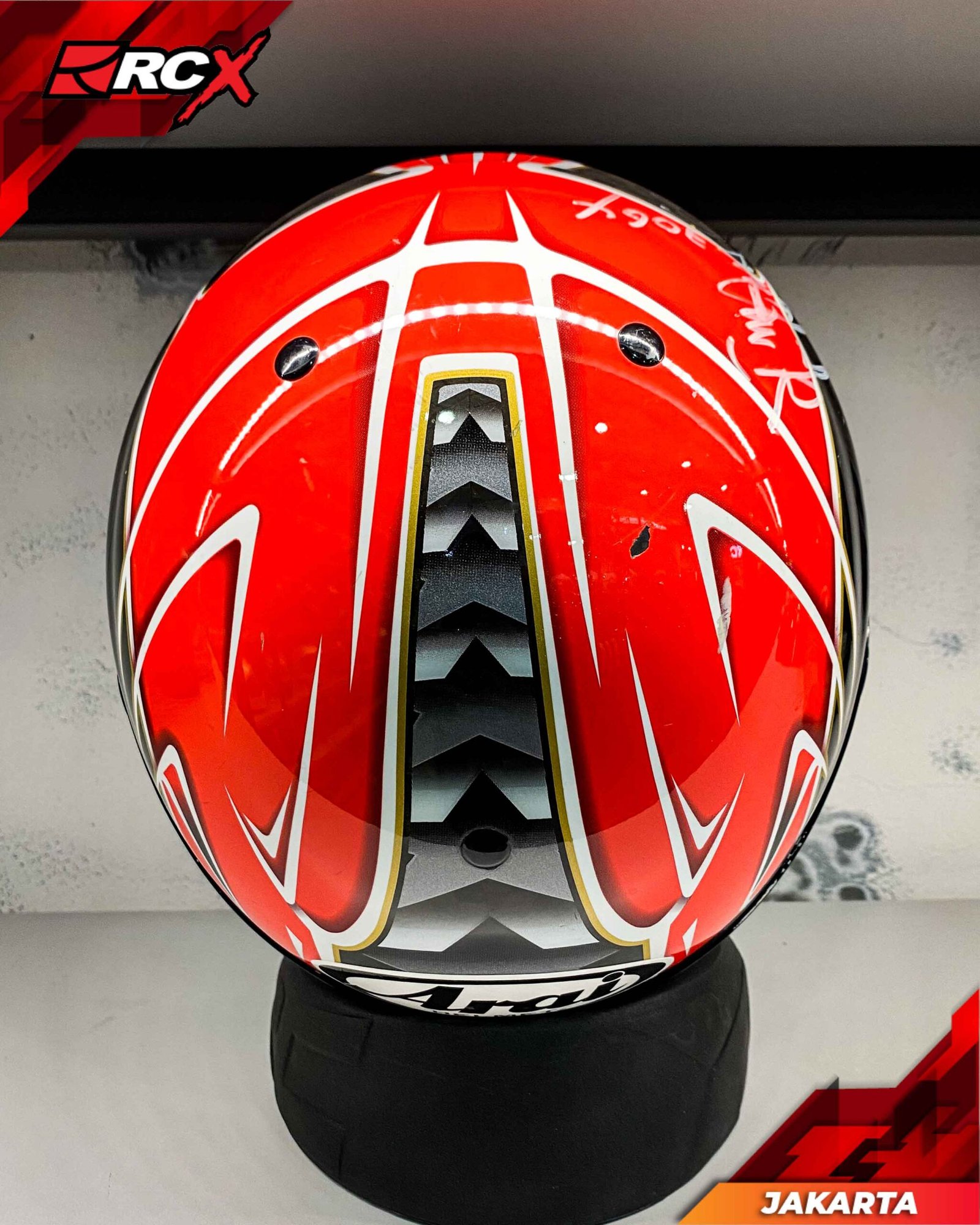 RCX Helm Preloved Arai AH 1010 RC Eagle size XXS - Image 7