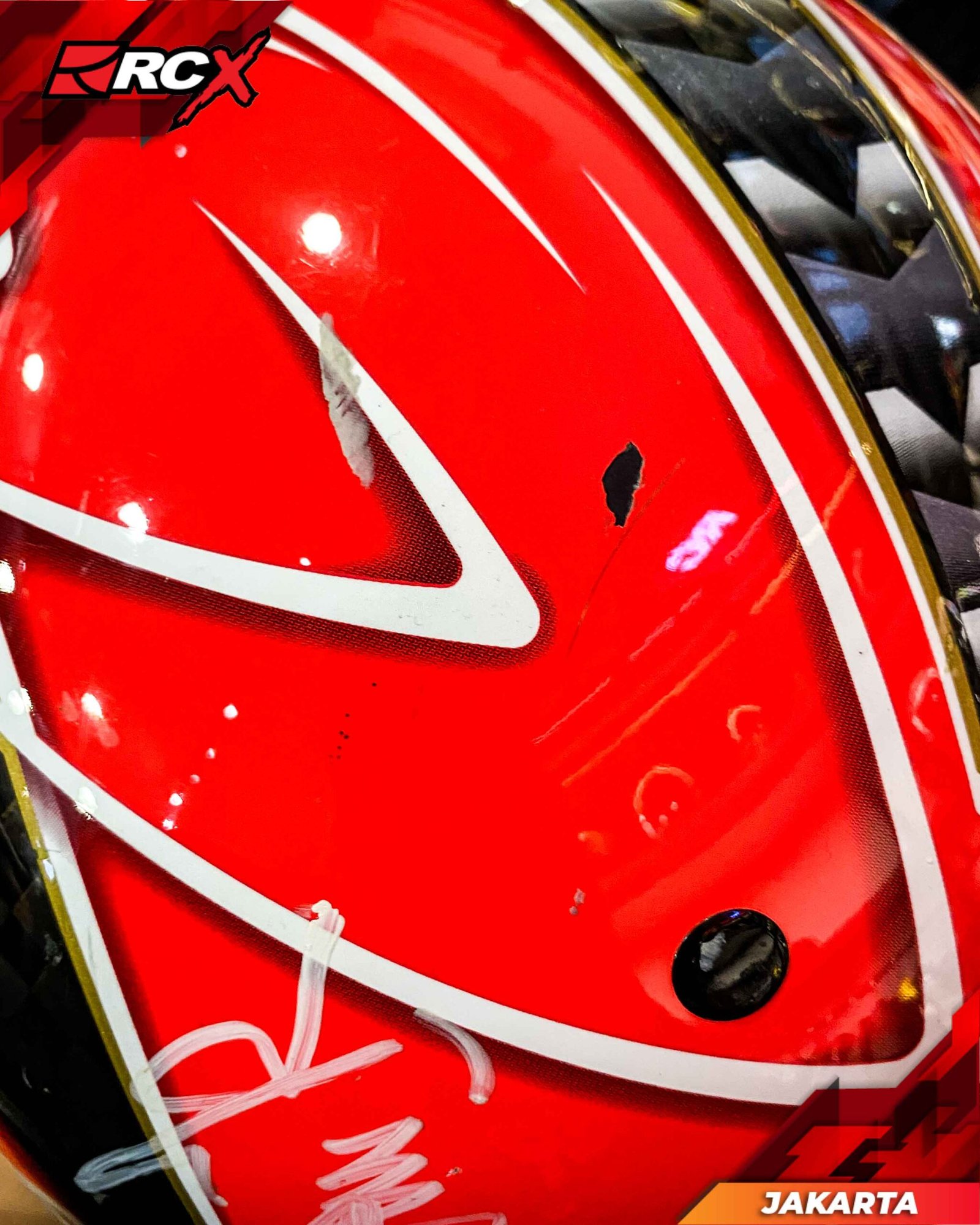 RCX Helm Preloved Arai AH 1010 RC Eagle size XXS - Image 13