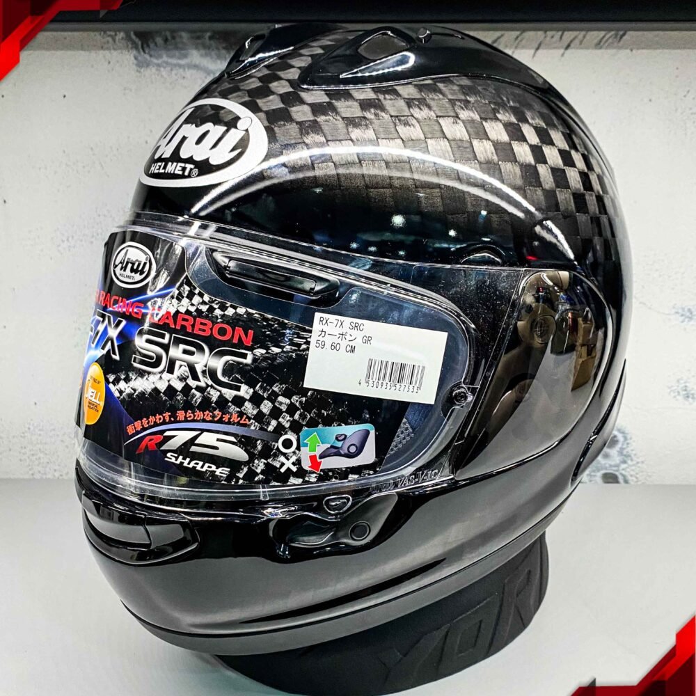 RCX Helm Preloved Arai RX7X SRC Carbon Gloss size L