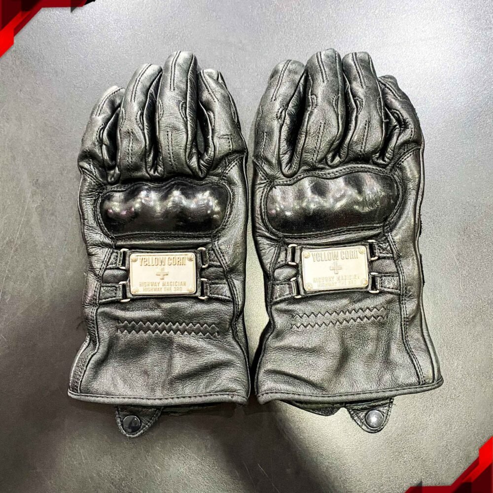 RCX Gloves Preloved Yellow Corn YG 247W Black size LL