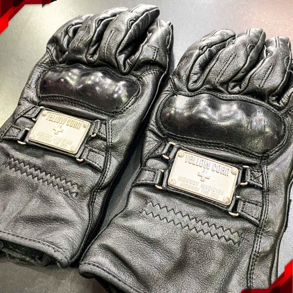 RCX Gloves Preloved Yellow Corn YG 247W Black size LL - Image 3
