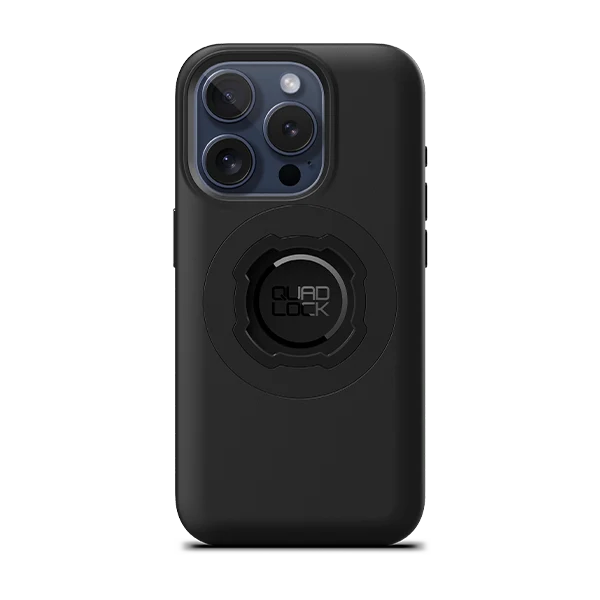 Quad Lock MAG Case - iPhone 15 Pro Black Phone Case