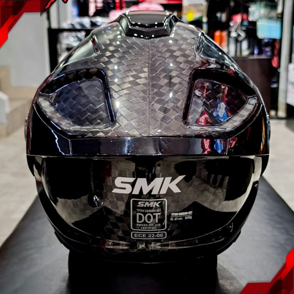 RCX Helm Preloved SMK Titan Carbon Gloss Size XL - Image 3