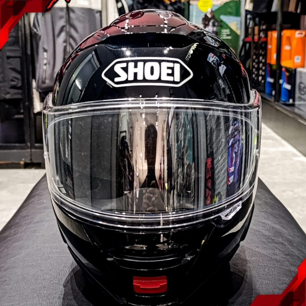 RCX HELM Preloved Shoei Neotec 2 Black Gloss - Image 3