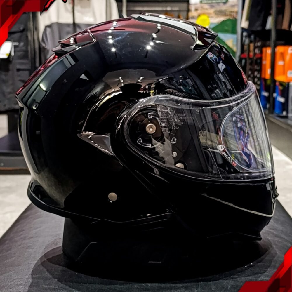 RCX HELM Preloved Shoei Neotec 2 Black Gloss - Image 4