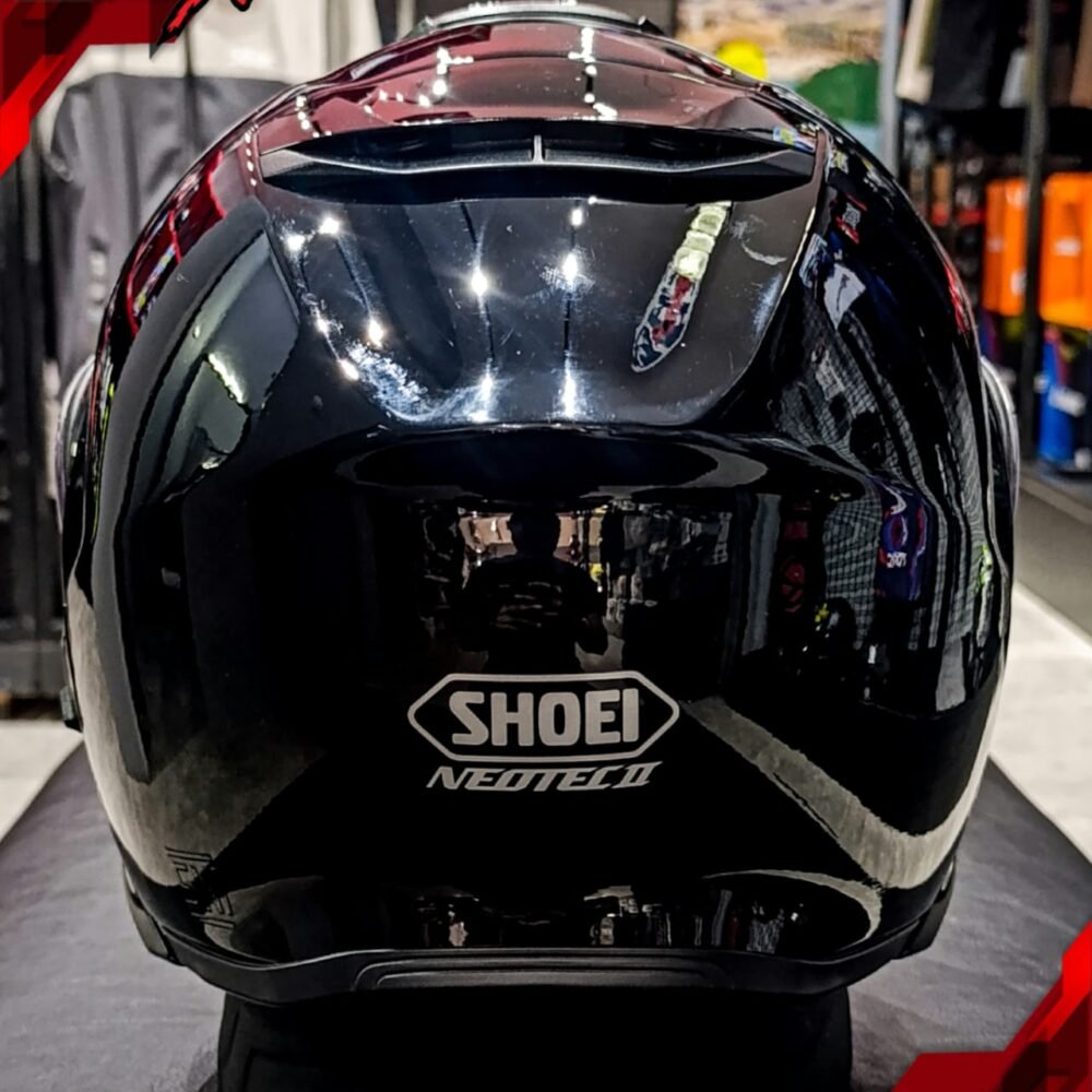 RCX HELM Preloved Shoei Neotec 2 Black Gloss - Image 5