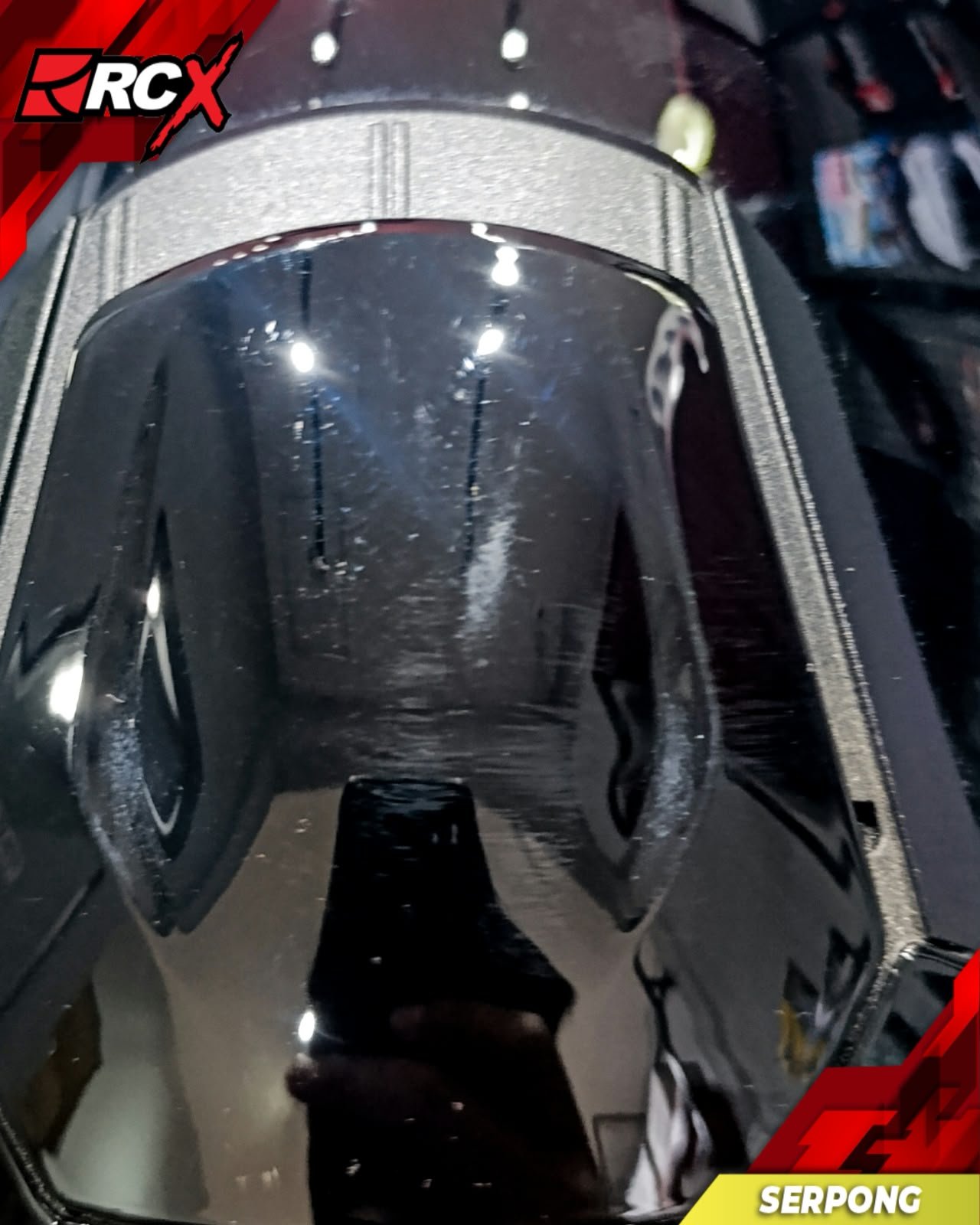 RCX HELM Preloved Shoei Neotec 2 Black Gloss - Image 9