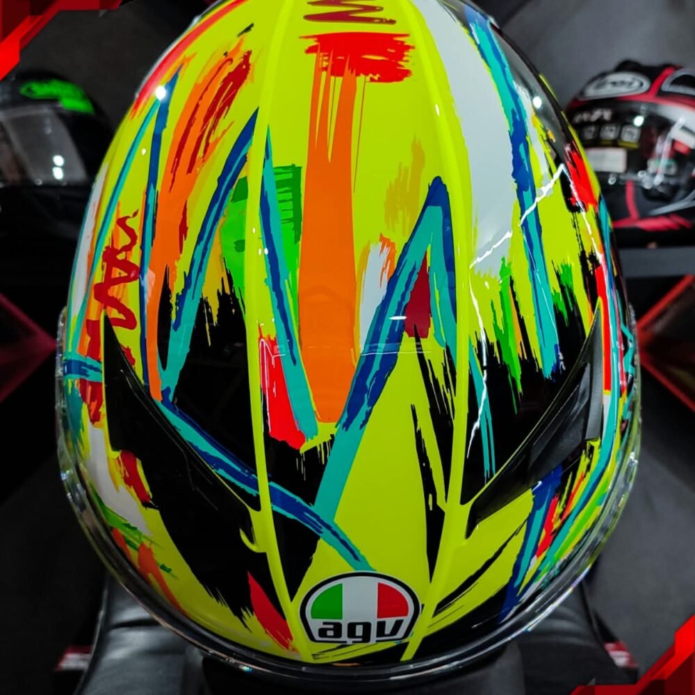 Helm Preloved AGV K3 New Model Rossi Winter Test 2019 Size M - Image 4
